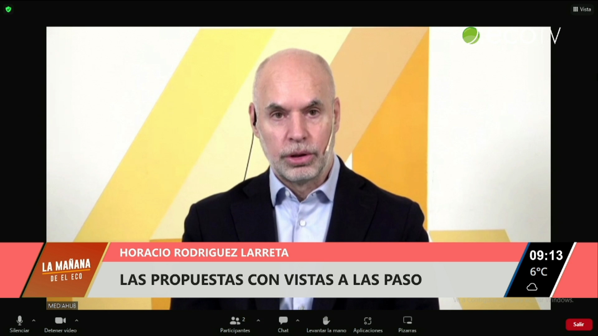 Las propuestas de Horacio Rodríguez Larreta El Eco