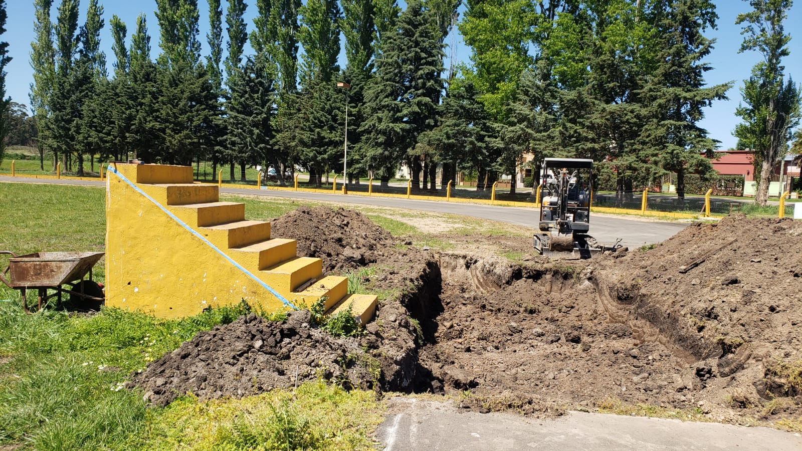 Tras Las Demoras El Municipio Inform Que Se Contin A Con La Obra De