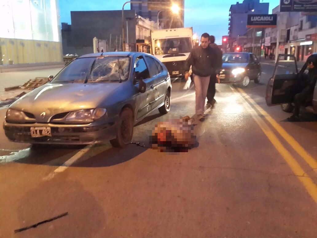 Choque con herido en avenida España y Rodríguez