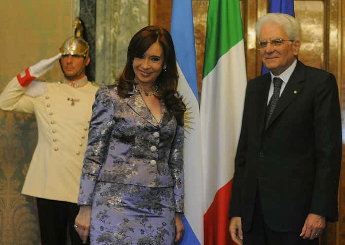 La Presidenta se reunió con su par italiano y visitará la Expo Milán
