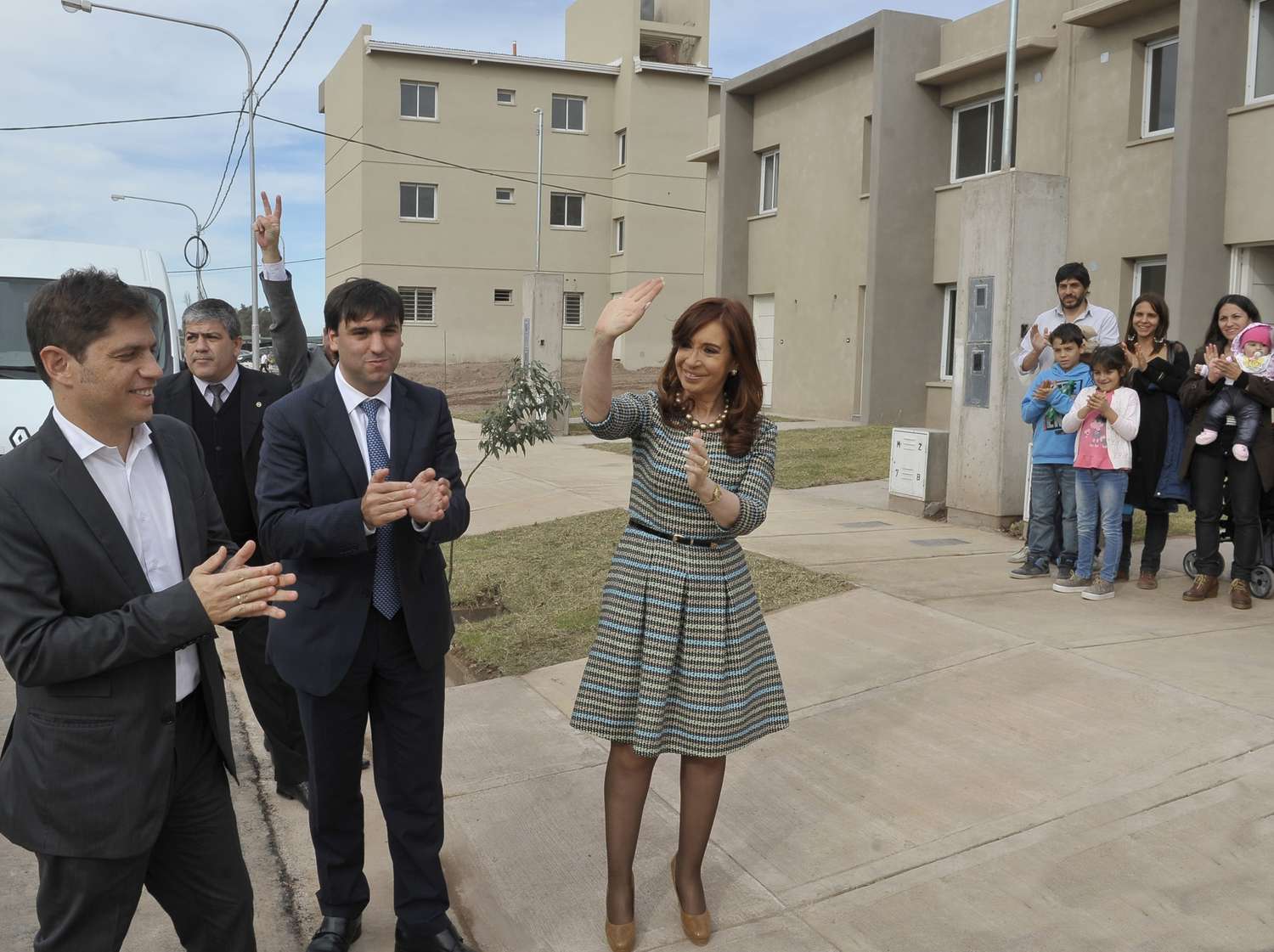 Cristina Fernández y Diego Bossio  recorrieron el desarrollo urbanístico de Maipú