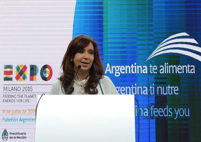 La Presidenta inauguró el pabellón argentino en la Expo Milano