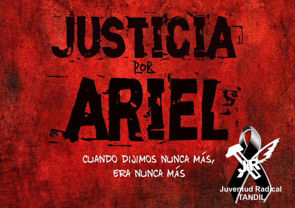 La Juventud Radical convoca a marcha por Ariel Velazquez