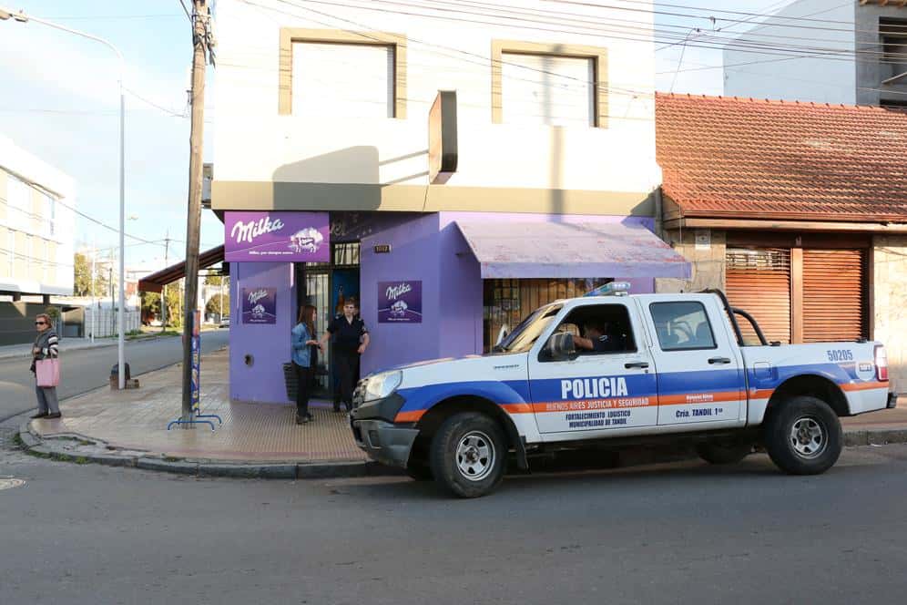 Un kiosco fue el blanco de un asalto a plena luz del día, en la esquina de Pinto y 4 de Abril