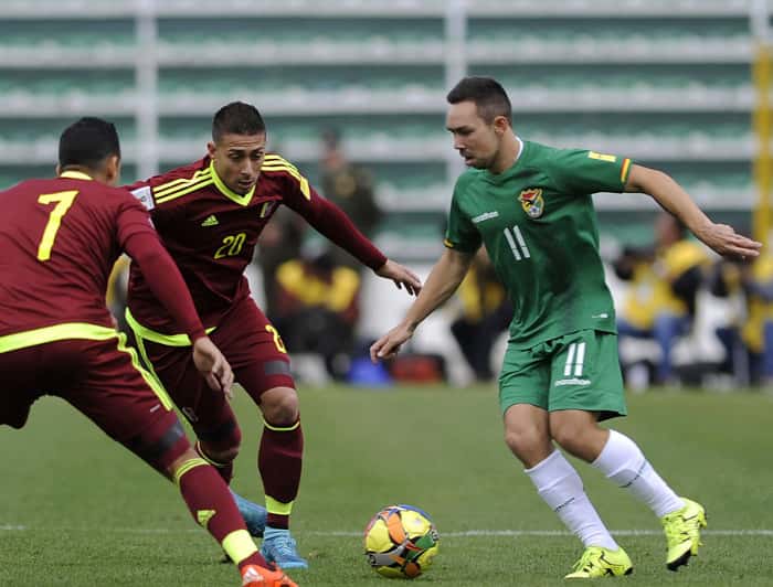 Bolivia derrotó 4 a 2 a Venezuela por la Clasificatoria sudamericana