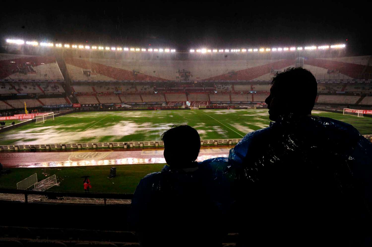 La lluvia hizo postergar  para hoy Argentina-Brasil