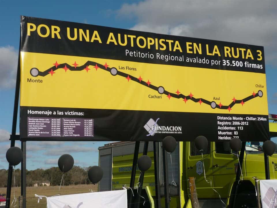 En 2017 comenzará la autopista entre San Miguel de Monte y Azul