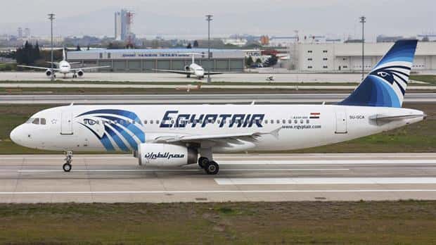 Se estrelló un avión de EgyptAir que salió de París con 66 personas a bordo