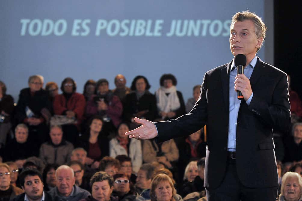 Macri anunció el pago de juicios y aumento para los jubilados y el blanqueo de capitales