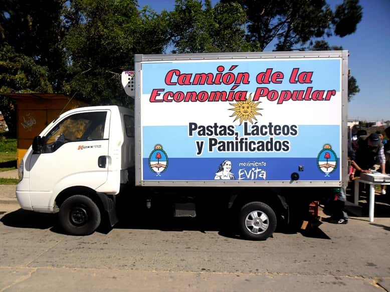 El Camión de la Economía Popular recorrerá distintos barrios