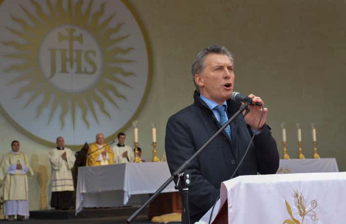 Mauricio Macri pidió ayuda a Jesucristo para “erradicar la corrupción”