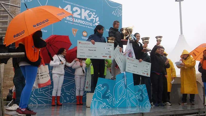 Luján Urrutia se consagró  campeona argentina de maratón