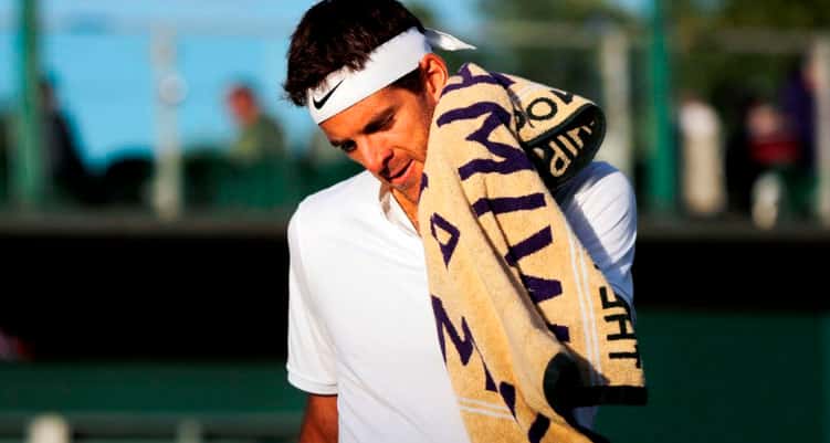 “Ahora, a jugar la Copa Davis en Italia”, dijo Del Potro tras la derrota