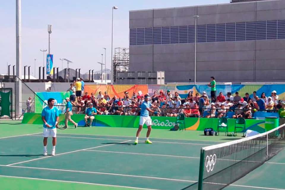 Del Potro y González avanzaron en el dobles masculino