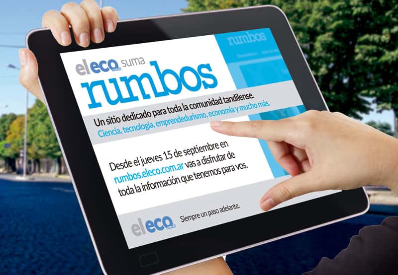 Llega Rumbos, lo nuevo de ElEco.com.ar