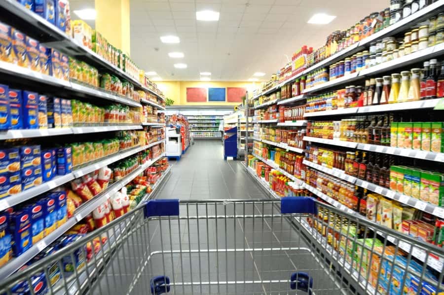 Las ventas en los supermercados subieron 3,4 por ciento en abril