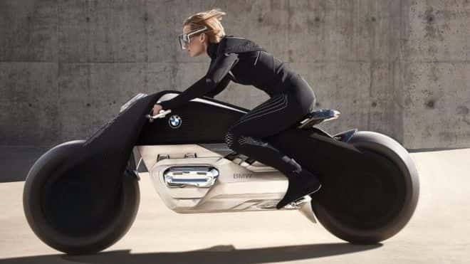 Así es la moto del futuro, según BMW