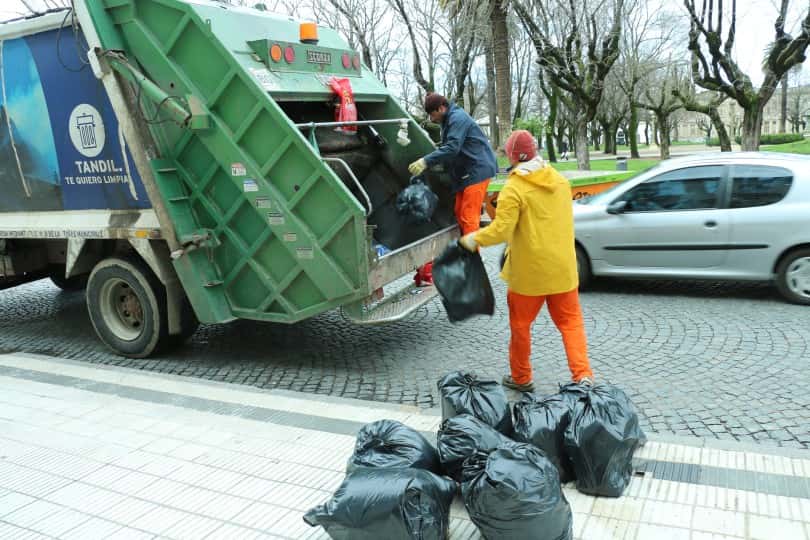 El servicio de recolección de residuos funcionará con normalidad.