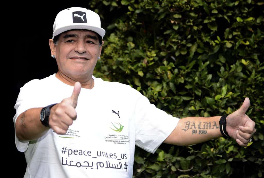 Maradona fue declarado ciudadano ilustre de la Provincia