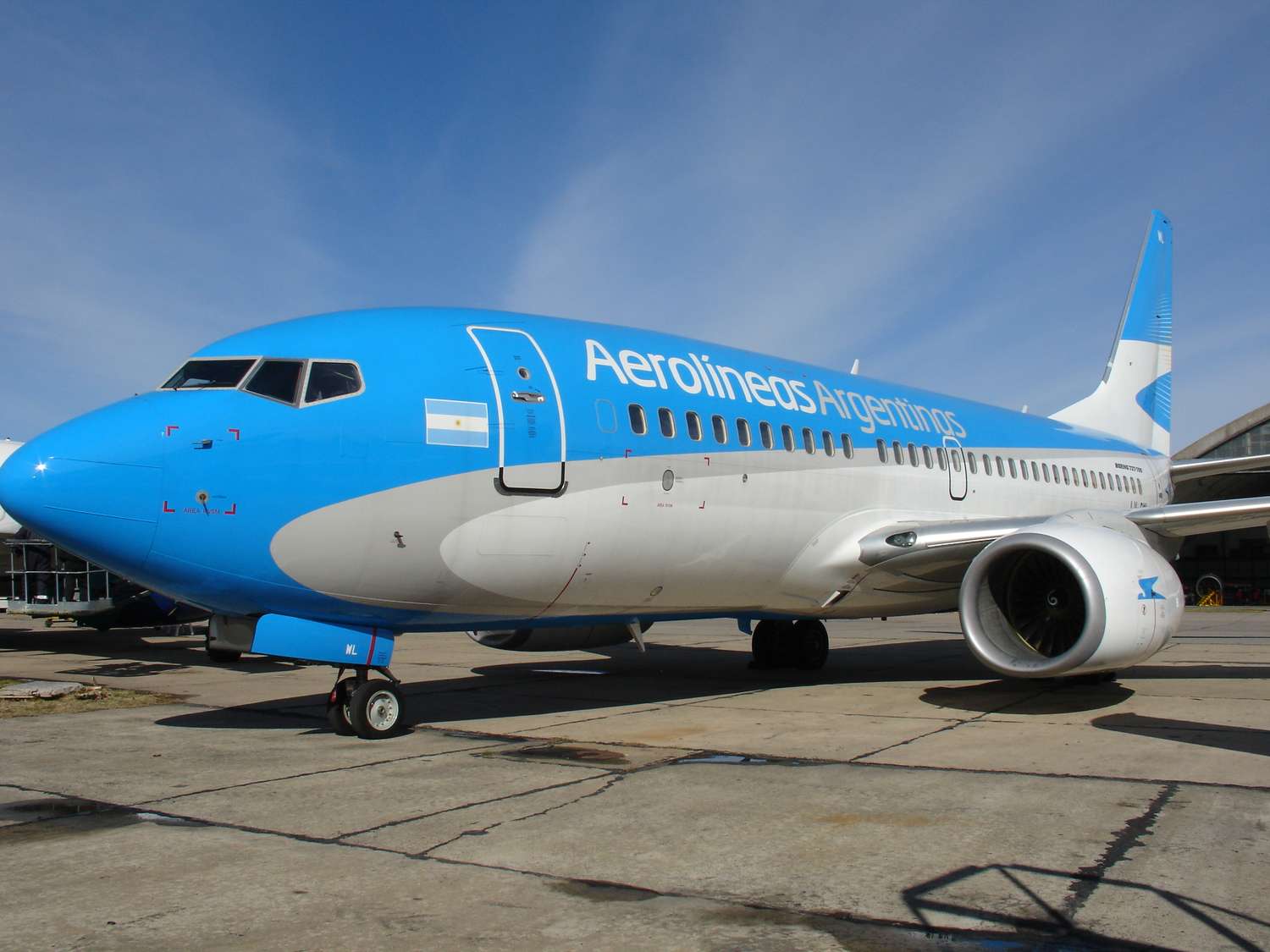 Aerolíneas Argentinas suspendió los vuelos del Boeing 737