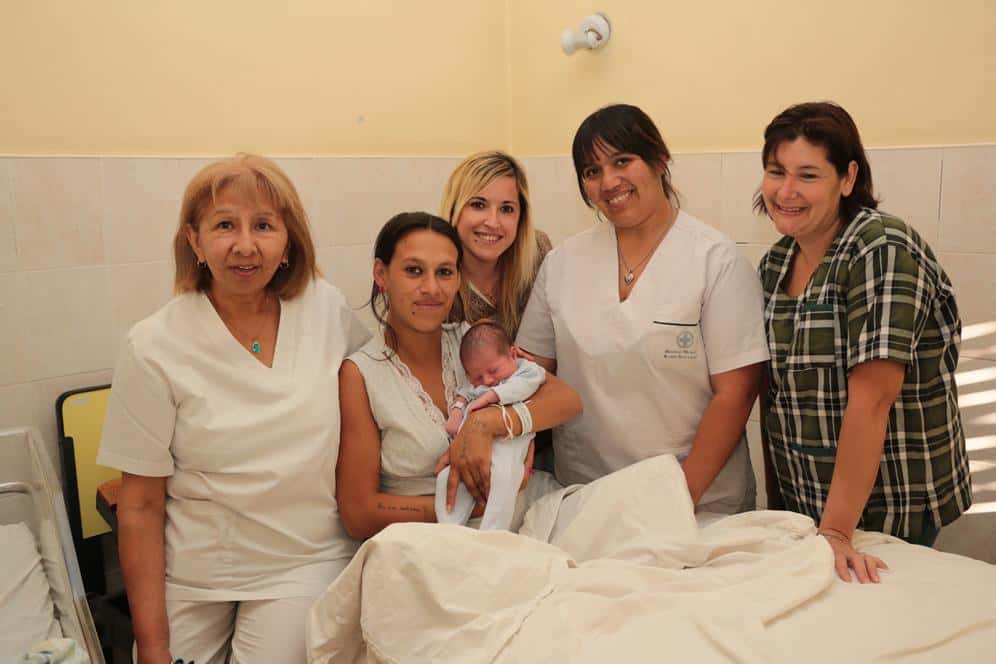 Ramiro Baracco fue el primer  bebé del año en Tandil y nació  en el Hospital Santamarina