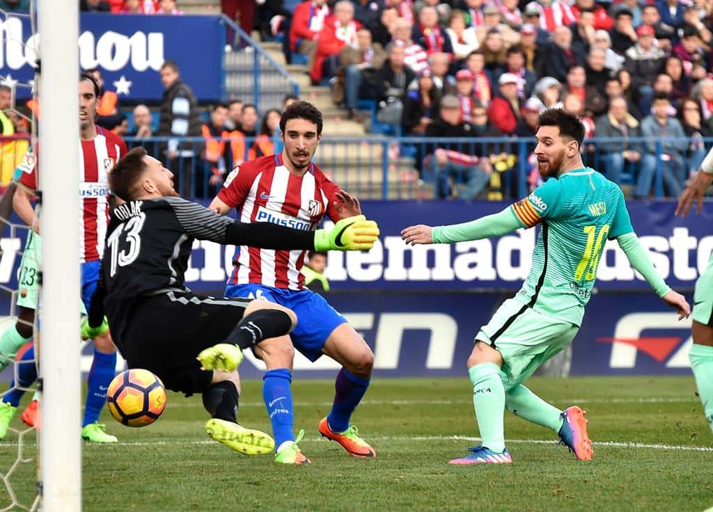 Messi decretó la victoria  Barcelona ante el Atlético