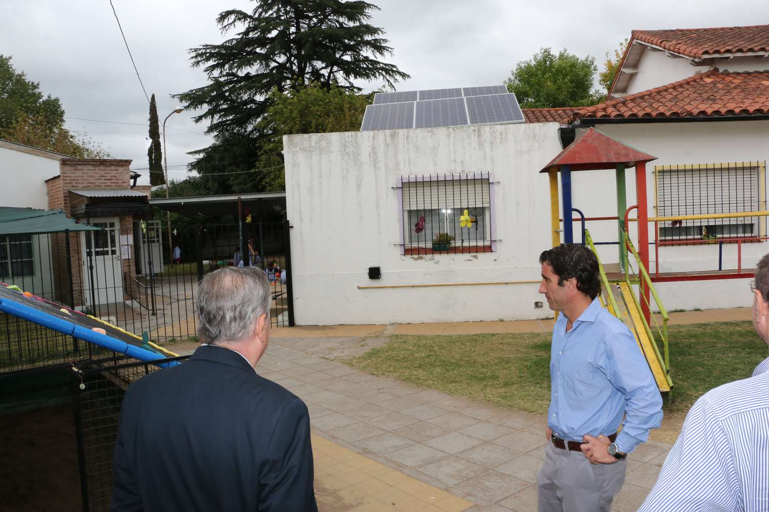 Presentaron sistema de energía solar para el Jardín de Infantes 904