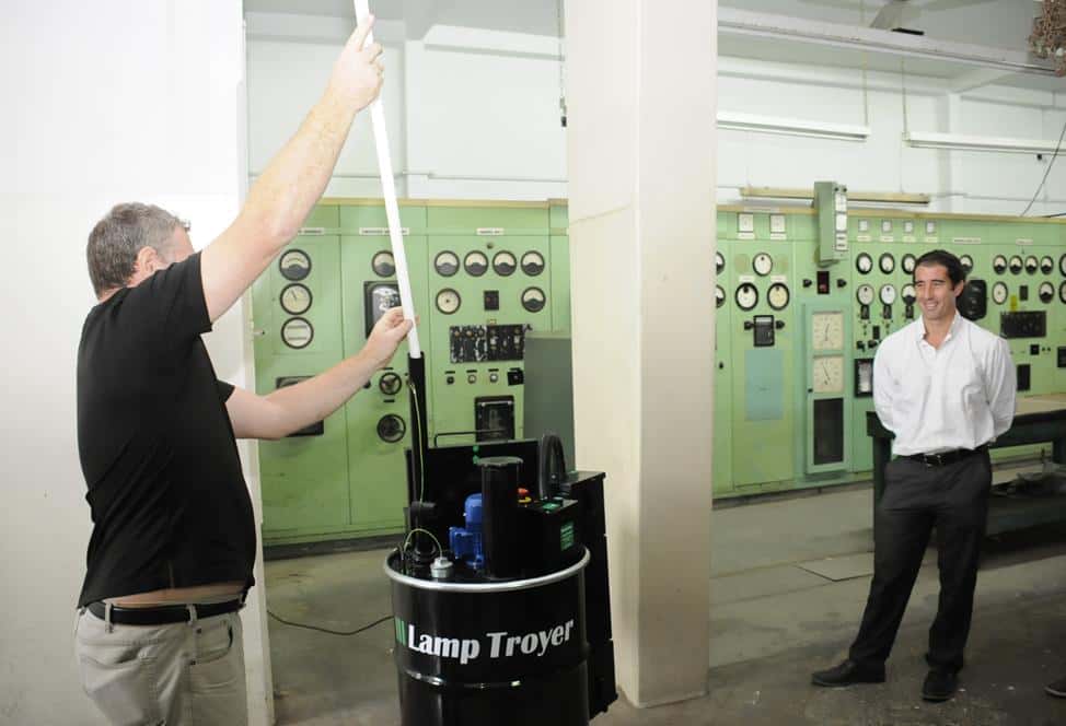 La Usina adquirió un equipo portátil para  el reciclado de las lámparas con mercurio
