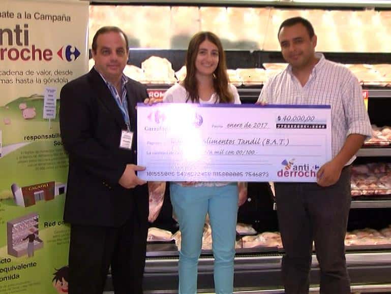 El Banco de Alimentos recibió una importante  donación producto de una campaña solidaria