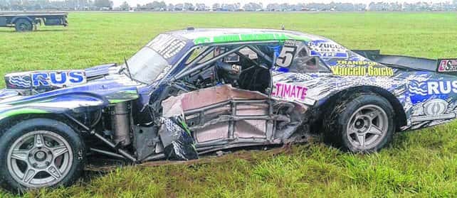 Mangoni se recupera tras el espectacular accidente en el TC de Olavarría