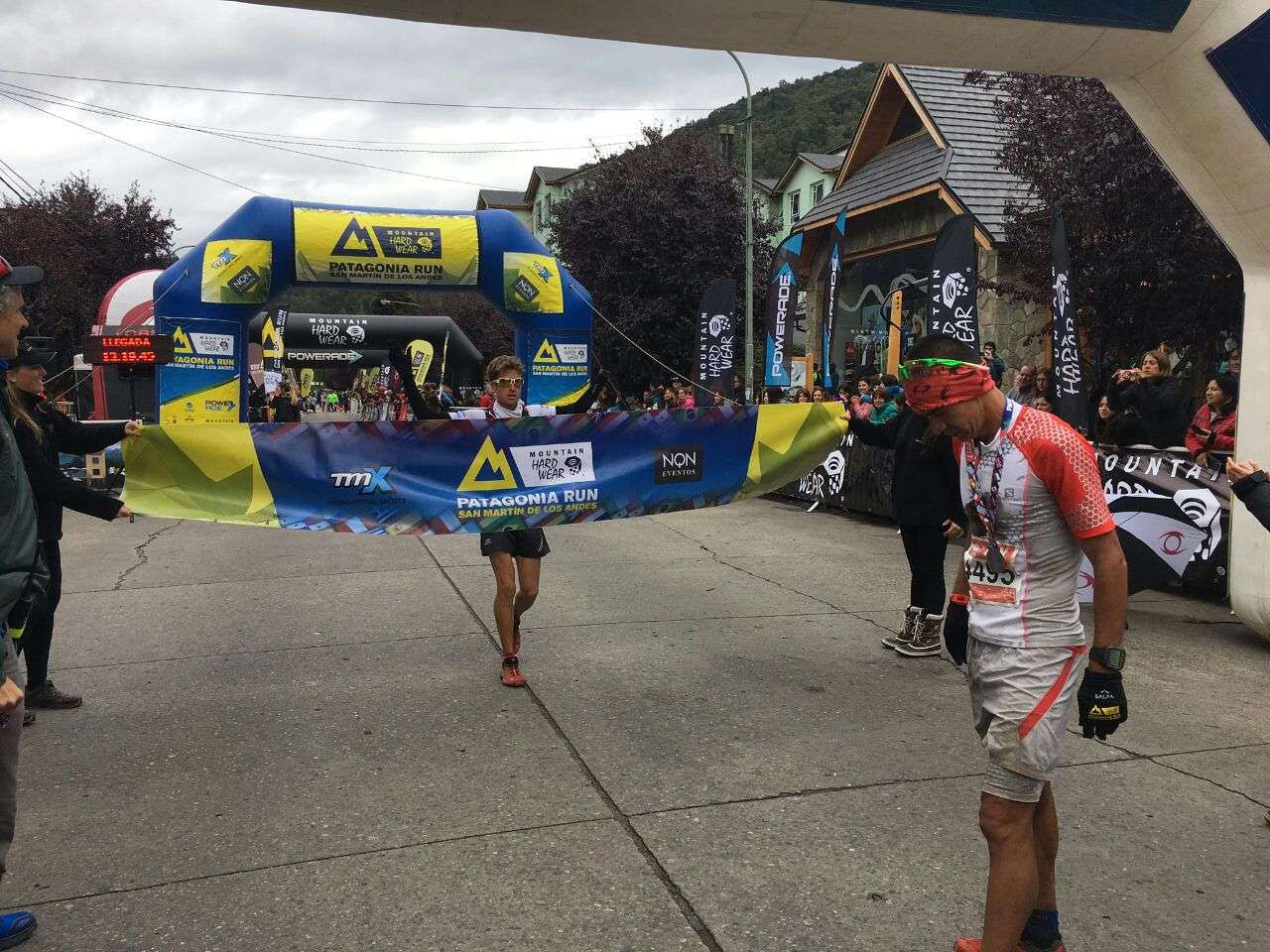 Diego Simon quedó segundo en Patagonia Run