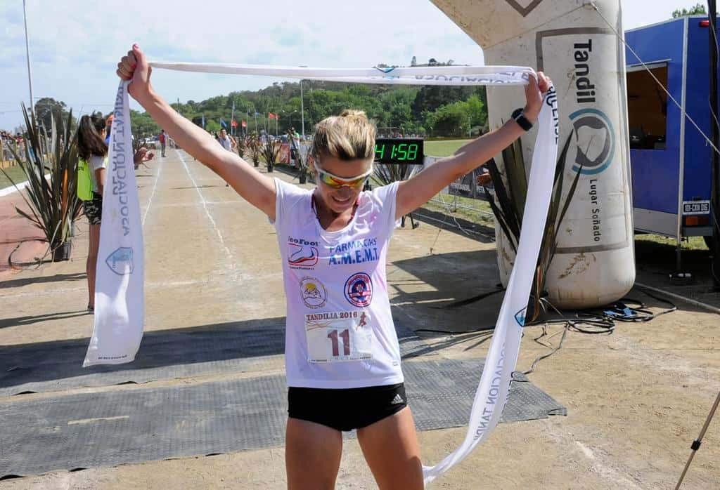 María Luján Urrutia correrá el  domingo la maratón de Hamburgo