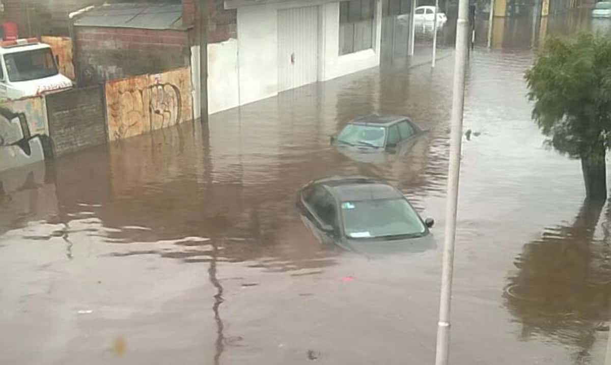 La imagen de la inundación
