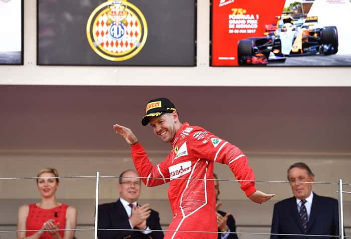Vettel y Ferrari impusieron su dominio en Mónaco