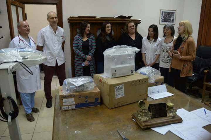 El Hospital Santamarina recibió una donación importante de aparatología