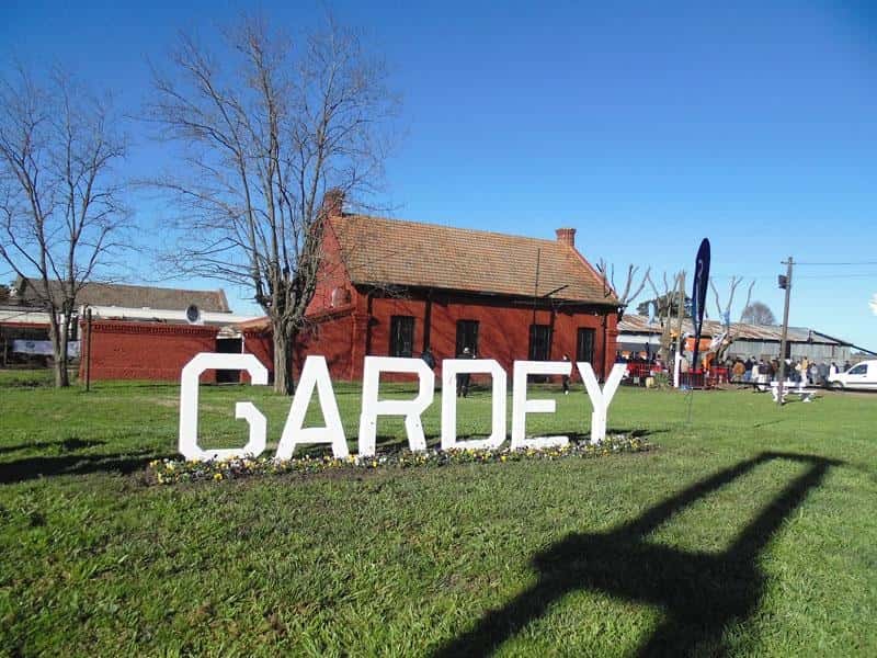 La vecina localidad de Gardey