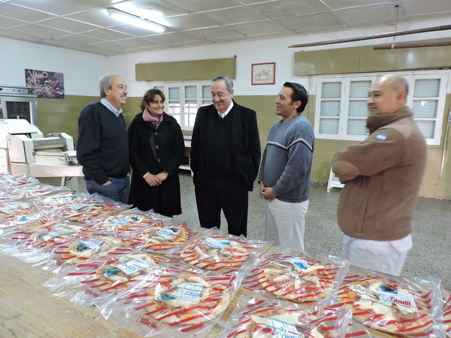 El municipio inició la segunda etapa del proyecto de elaboración de pre-pizzas