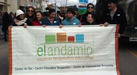 El Andamio, presente en el desfile de la Independencia