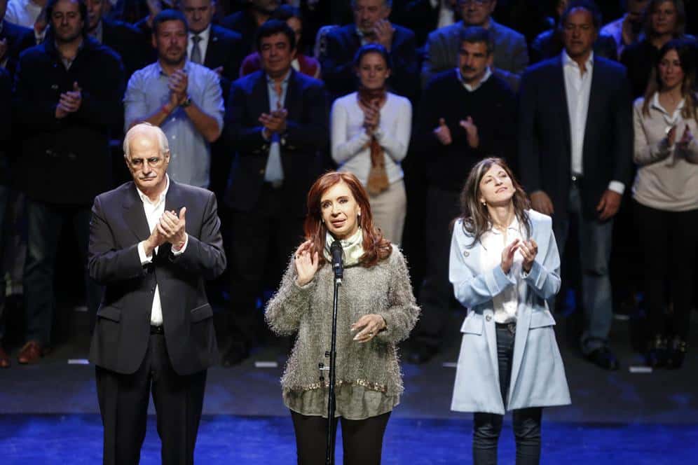 Cristina Fernández de Kirchner  lanzó su campaña en Mar del Plata