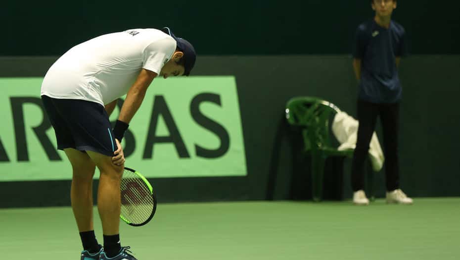 Copa Davis: Pella cayó en el primer punto de la serie ante Kazajistán
