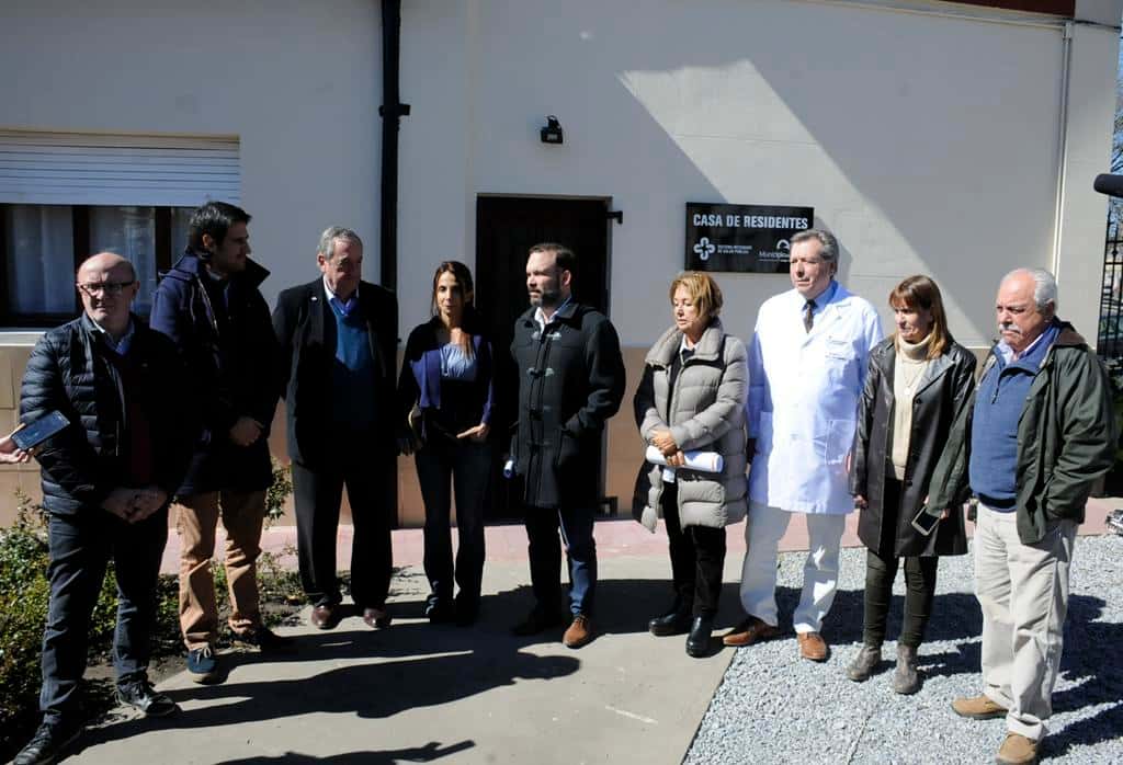 El Intendente inauguró la Casa de Residentes del Hospital Municipal Ramón Santamarina
