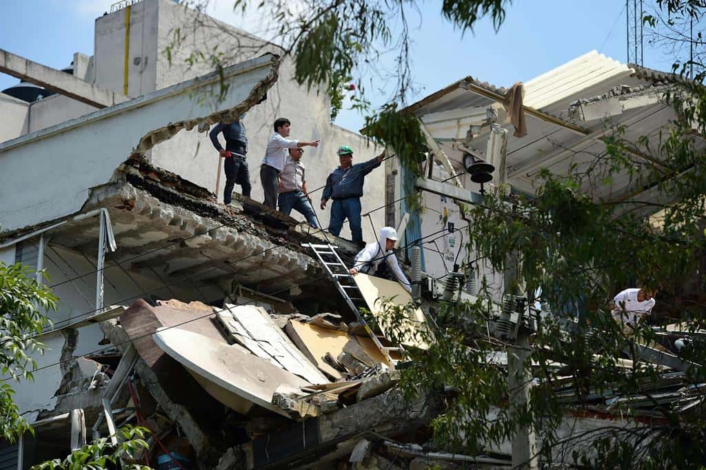 Devastador terremoto sacudió el centro de México