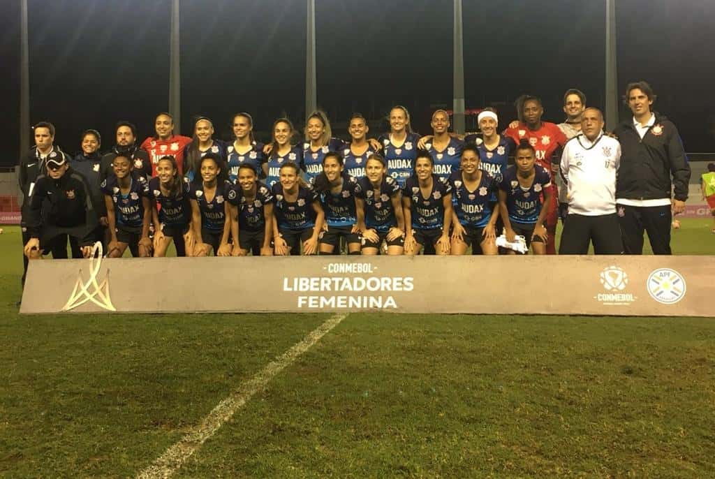 Barroso, campeona en  la Libertadores femenina