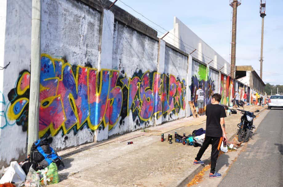 Un joven fue condenado por pintar graffitis en Olavarría