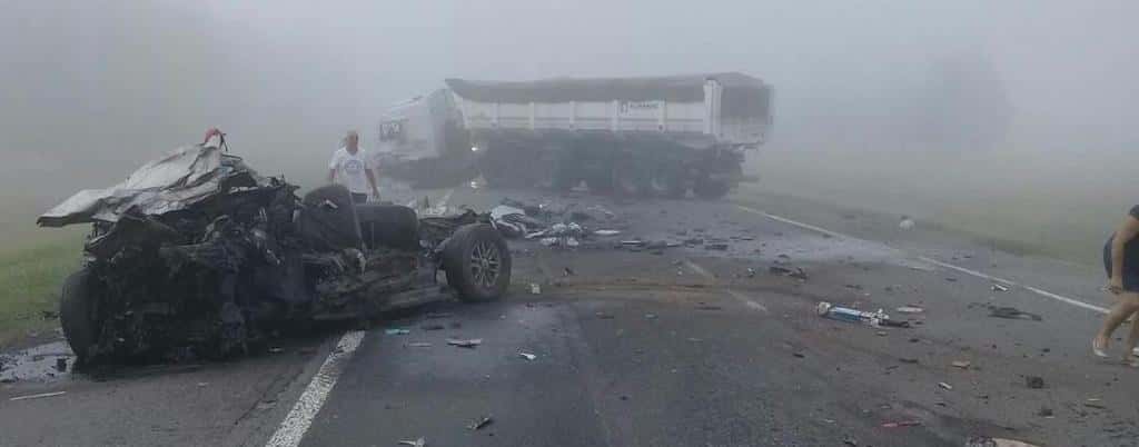 El accidente dejó a un camionero hospitalizada en Buenos Aires