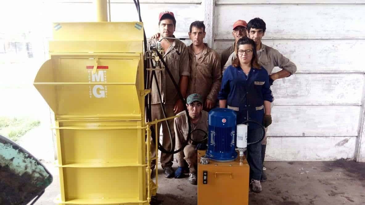 El Taller Protegido adquirió una máquina compactadora para intensificar sus tareas de reciclaje