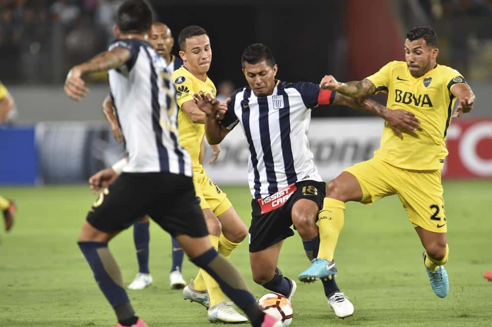 En Perú, Boca inició su participación con empate