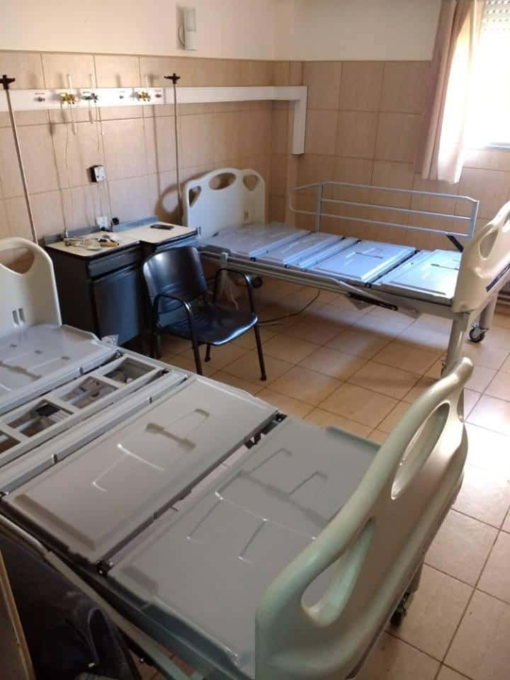 El Hospital Santamarina recibió la donación de  nuevas camas automáticas de última generación