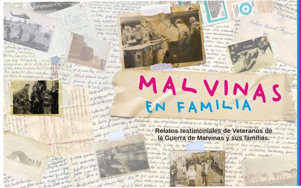 El libro “Malvinas en Familia” de la secretaría de  extensión de la Unicen, ya está listo para descargar