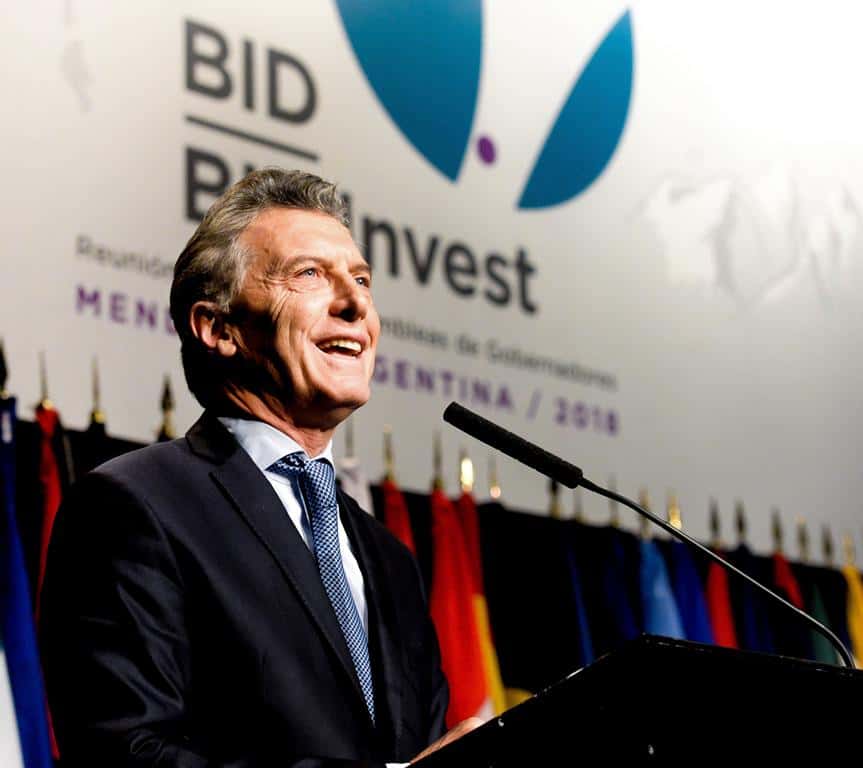 Ante el BID, Macri destacó el  “crecimiento gradual, inclusivo  y de desarrollo” de Argentina
